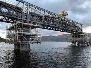 Attridge Scaffolding - Infrastructure Scaffolding - Barmouth Viaduct Timber Renewal
