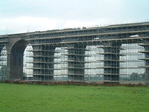 Attridge Scaffolding - Infrastructure Scaffolding - Harringworth Viaduct
